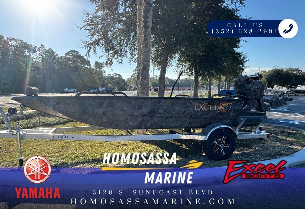 2025 Excel Shallow Water F4 Pro Hull 1754 - Sold Boat