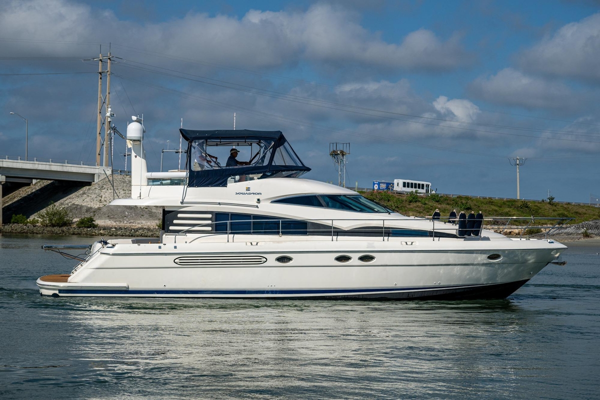 2000 Fairline Squadron 52 - Sold Boat