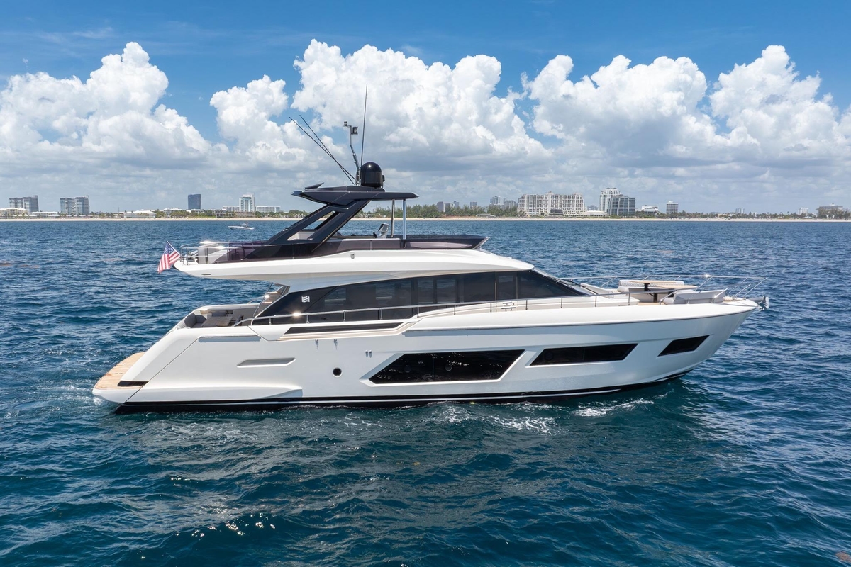 2022 Ferretti Yachts 670 - Sold Boat