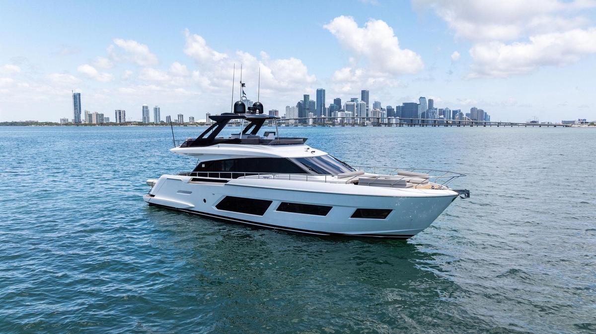 2023 Ferretti Yachts 670 - Sold Boat