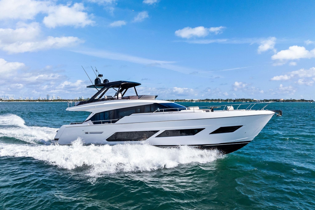 2024 Ferretti Yachts 720 - Sold Boat