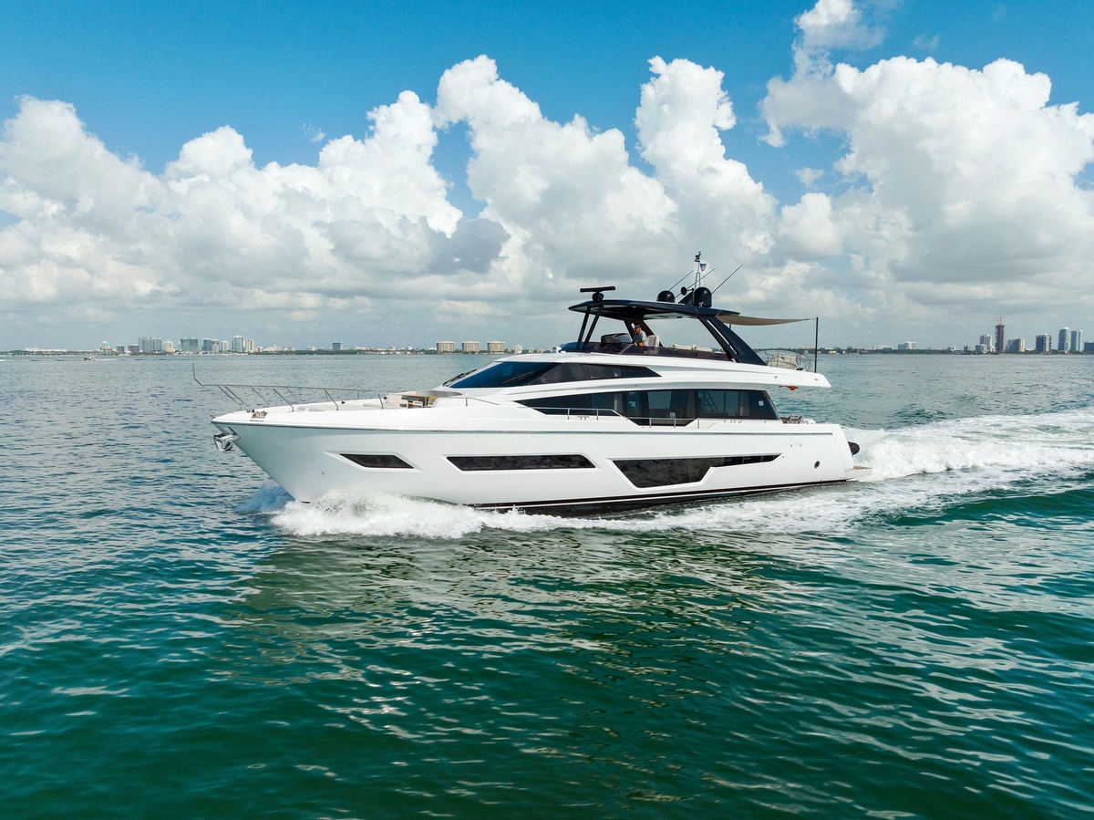 2023 Ferretti Yachts 780 - Sold Boat
