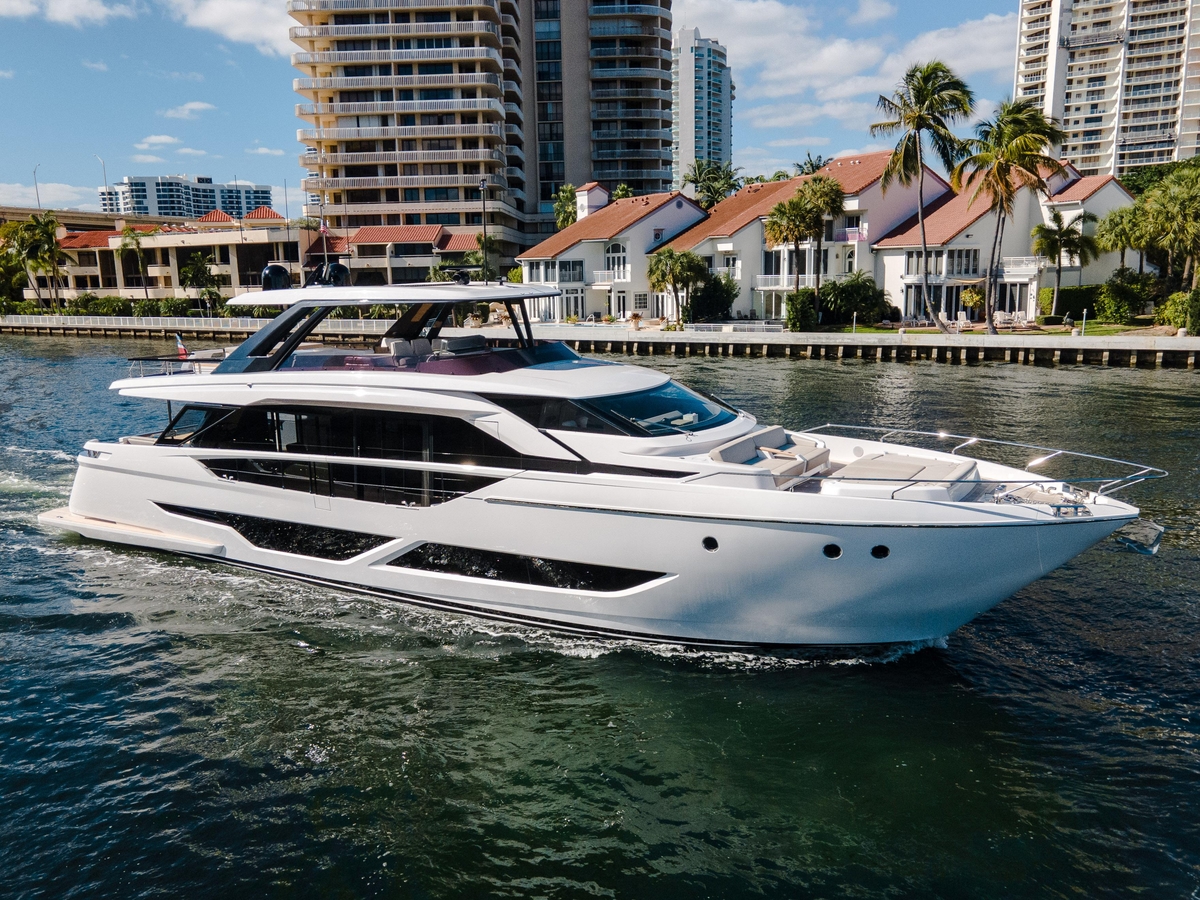 2023 Ferretti Yachts 860 - Sold Boat