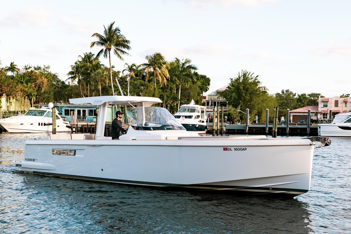 2022 Fjord 38 Open - Sold Boat