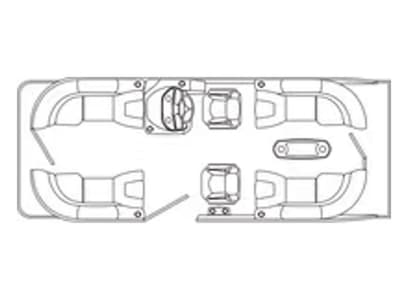 BOATZON | Flagship Pontoons D22 CU Triple 2026