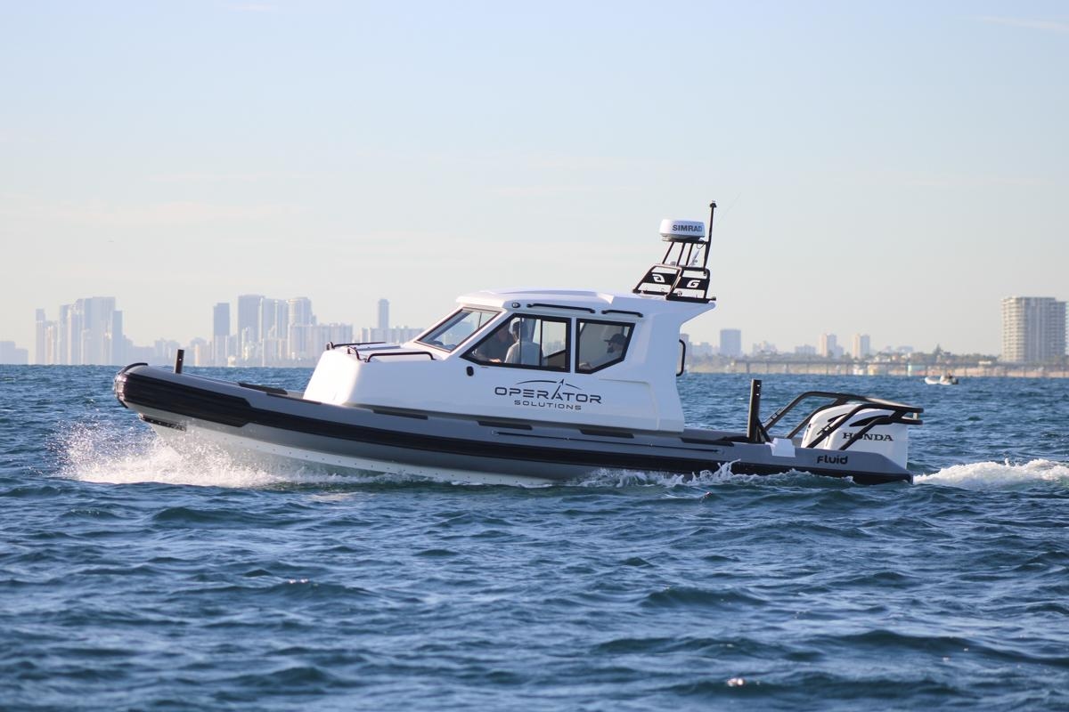 2022 Fluid Watercraft Patrol 880 Cabin - Sold Boat
