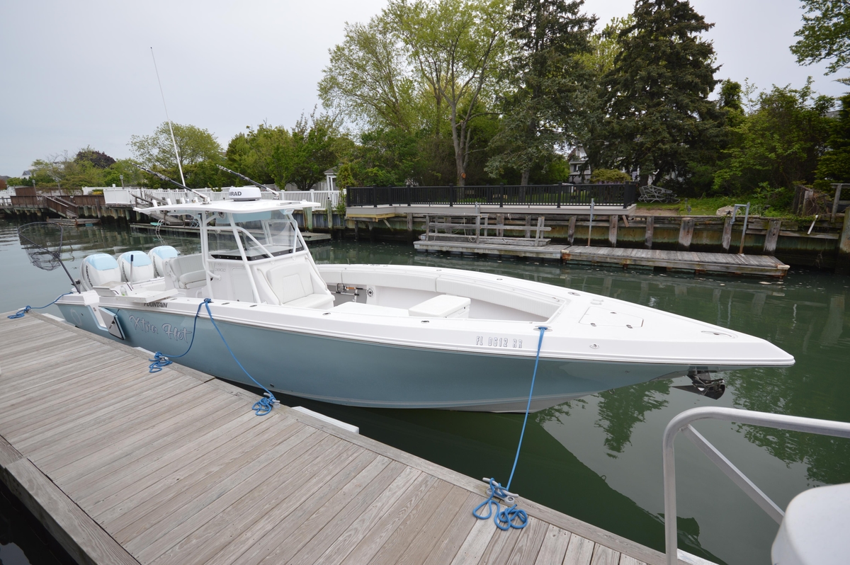 2017 Fountain 38 Center Console - Sold Boat