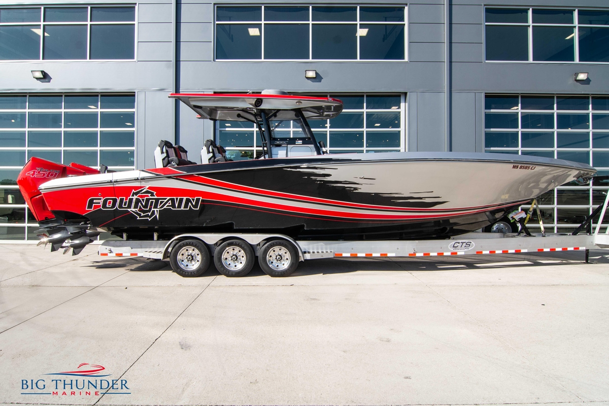 2021 Fountain 38 SC - Sold Boat