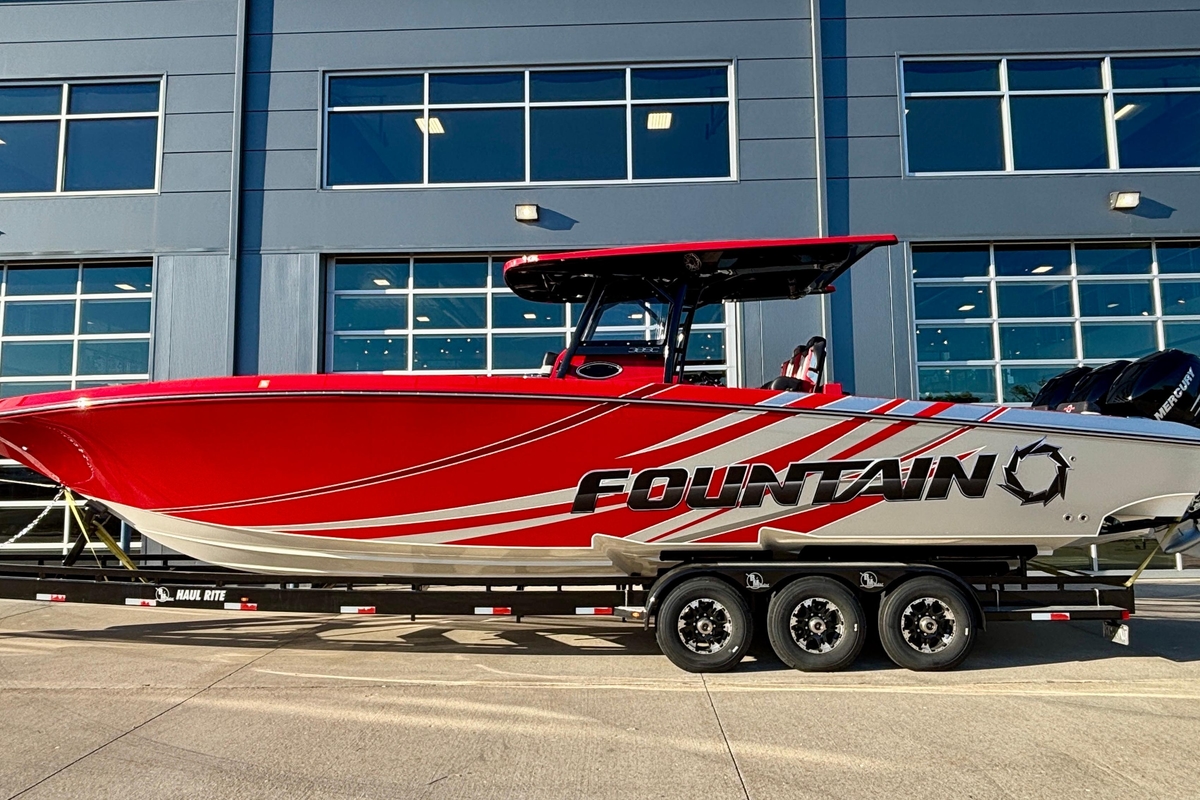 2021 Fountain 38 SC - Sold Boat
