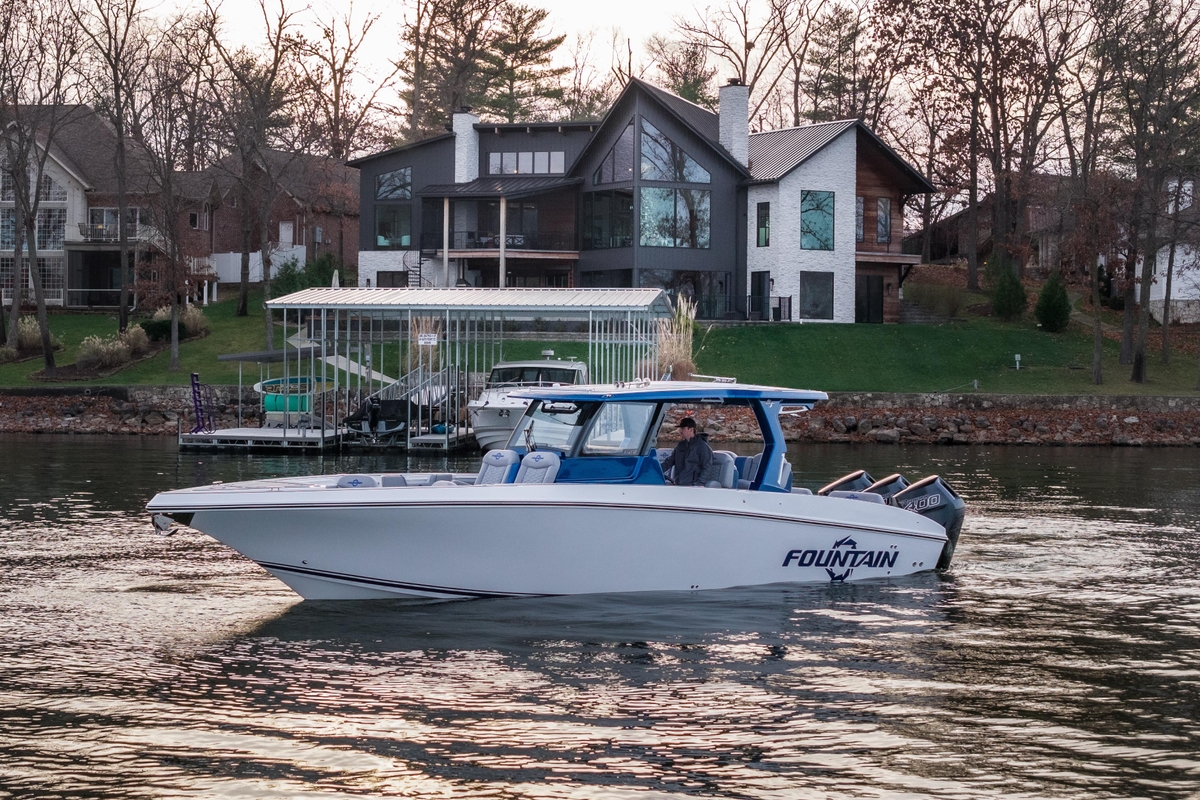 2026 Fountain 38 SCX - Sold Boat