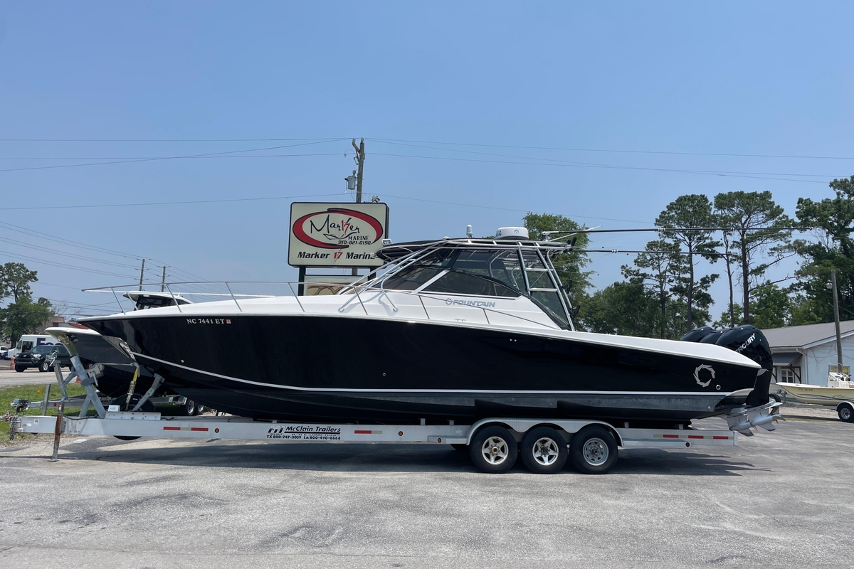 2007 Fountain 38 Sportfish Cruiser OB - Sold Boat