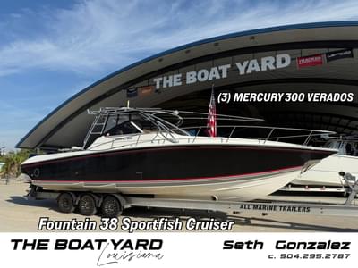 BOATZON | Fountain 38 Sportfish Cruiser Outboard 2008 BOATZON | Fountain 38 Sportfish Cruiser Outboard 2008