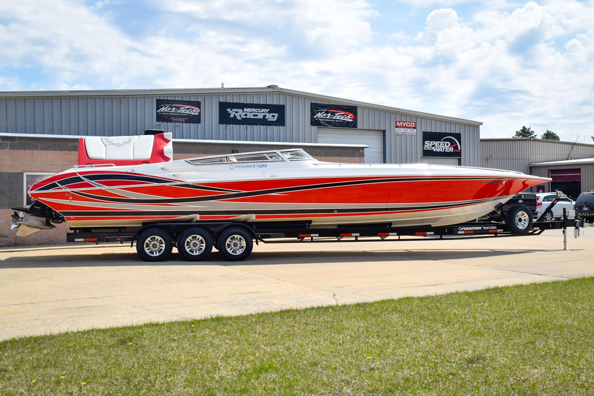 2007 Fountain 42 Lightning - Sold Boat