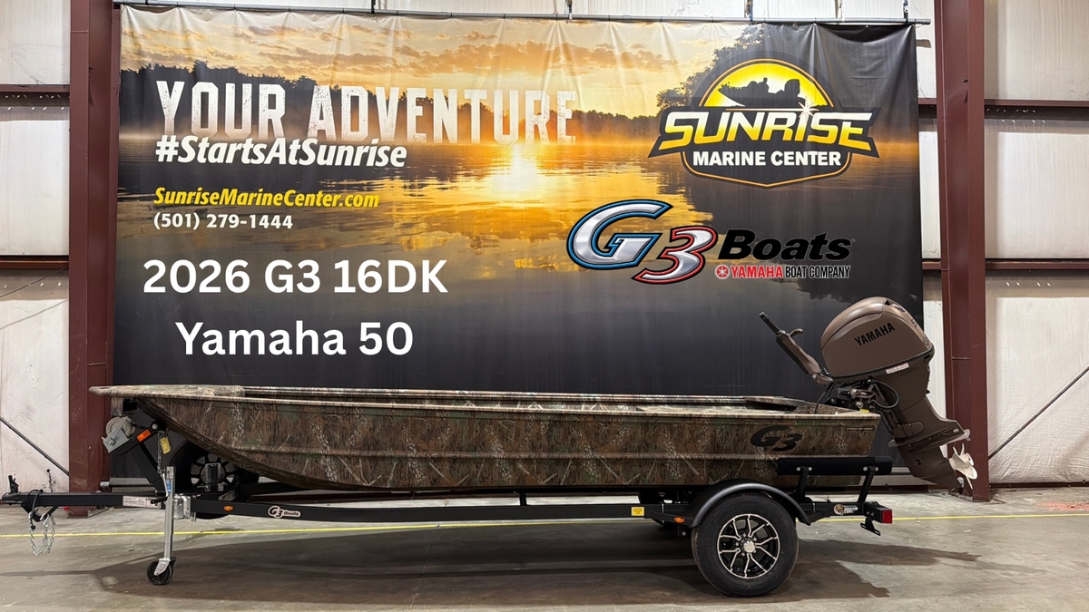 2026 G3 Boats G3 Boats 16DK w Yamaha 50 2026 - Sold Boat