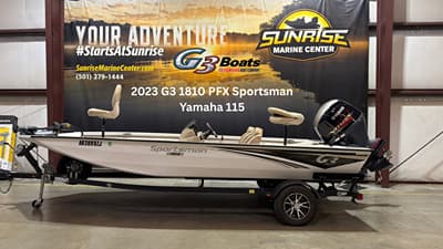 BOATZON | G3 Boats 1810PFX Sportman w Yamaha 115 2023