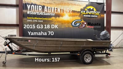 BOATZON | G3 Boats 18DK W Yamaha 70 2015