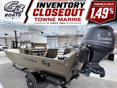 BOATZON | G3 Boats Gator Tough 18 CCJ 2026