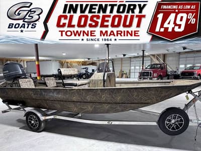 BOATZON | G3 Boats Gator Tough 18 CCJ 2026
