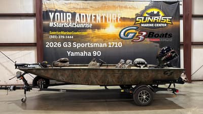 BOATZON | G3 Boats Sportsman 1710 PFX W Yamaha 90 2026 BOATZON | G3 Boats Sportsman 1710 PFX W Yamaha 90 2026