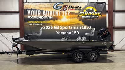 BOATZON | G3 Boats Sportsman 1910 W Yamaha 150 2026