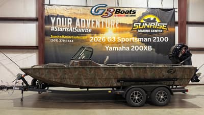 BOATZON | G3 Boats Sportsman 2100 w Yamaha 200XB 2026