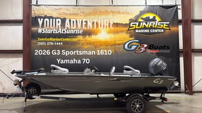 BOATZON | G3 Boats Sportsmen 1610 W Yamaha 70 2026