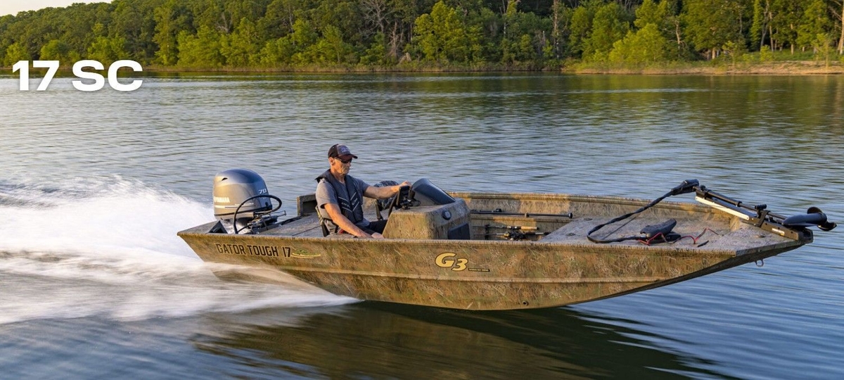 2026 G3 Gator Tough 17 SC - Sold Boat