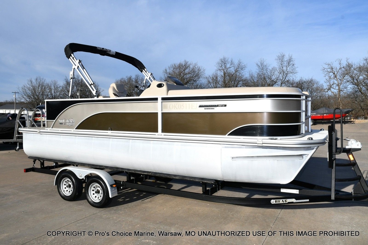 2021 G3 SunCatcher Select 22RF w/115 Yamaha - Sold Boat