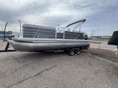 BOATZON | GODFREY 2286 SBX 115HP BUNK TRAILER 2024