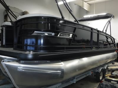 BOATZON | Godfrey Pontoons AquaPatio 235 DFLC iMPACT  Package 29 in Center Tube 2025