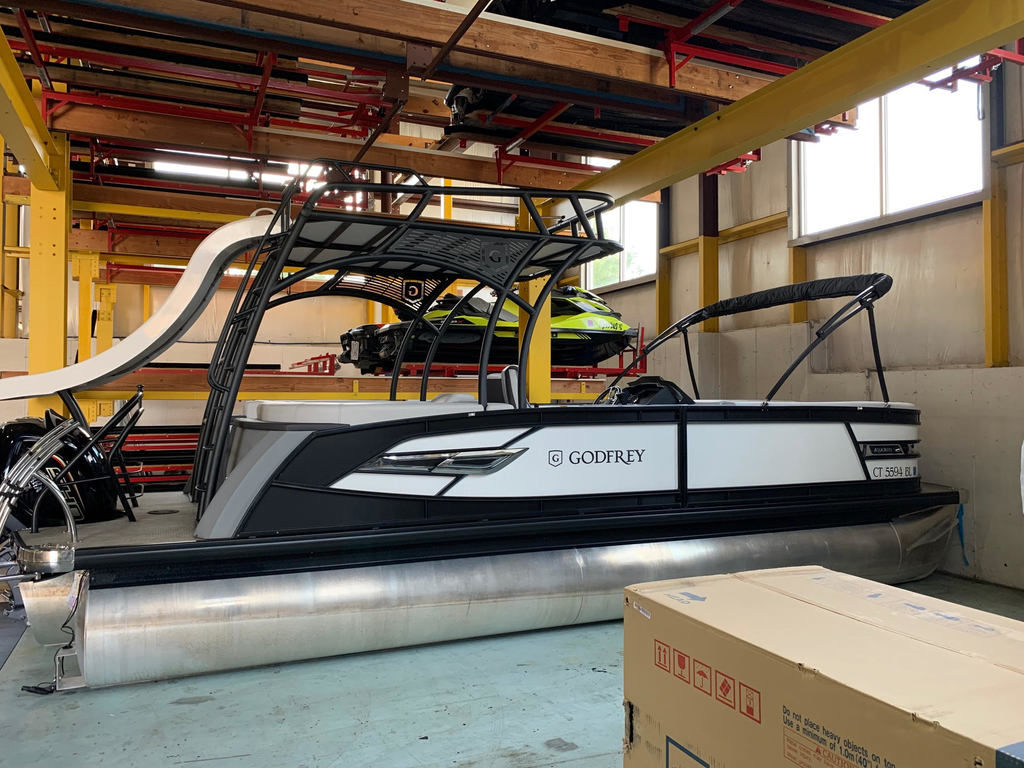 2023 Godfrey Pontoons AquaPatio 255 SDC - Sold Boat