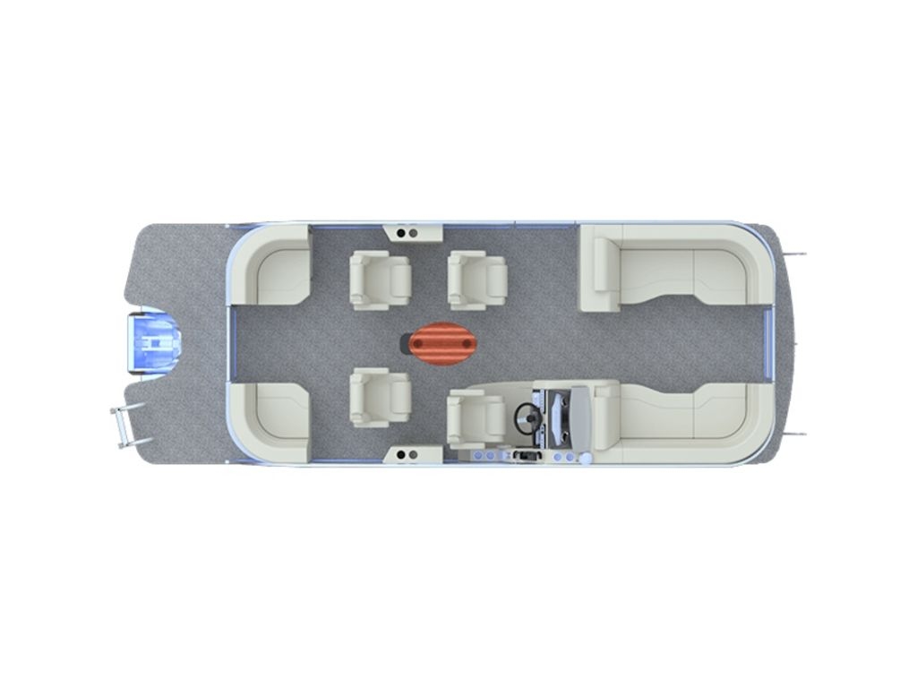 2026 Godfrey Pontoons Monaco 235 QS 27 iMPACT Center Tube Package - Sold Boat