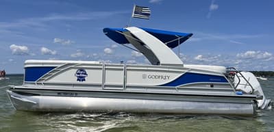 BOATZON | Godfrey Pontoons Monaco 255 SB iMPACT 29 in Center Tube 2022 BOATZON | Godfrey Pontoons Monaco 255 SB iMPACT 29 in Center Tube 2022