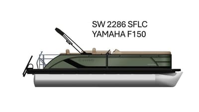 BOATZON | Godfrey - Sweetwater Sweetwater 2286 SFLC 27 iMPACT Center Tube Package 2026