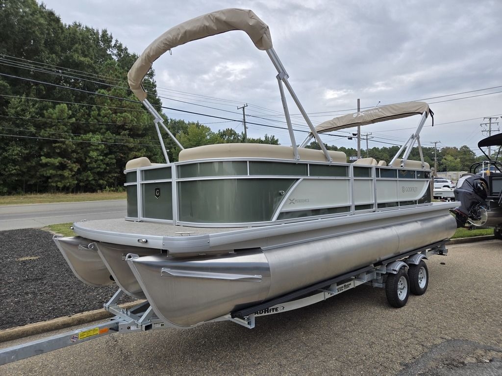 2026 Godfrey Pontoons Xperience 2286 SBX Sport Tube 27 in Package - Sold Boat