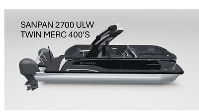 BOATZON | Godfrey - Sanpan Sanpan 2700 ULW Twin iMPACT  Package 29 in Center Tube 2026