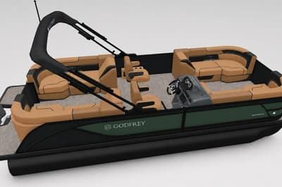 BOATZON | Godfrey Sweetwater 22 Split Bench Tritoon  2286 SBC 2027