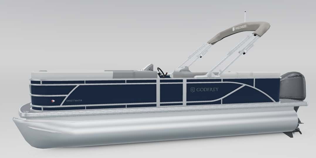 2025 Godfrey Sweetwater 2286 C SE - Sold Boat