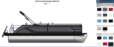 BOATZON | Godfrey SWEETWATER 2286 SINGLE FLIP LOUNGE TRITOON 2026