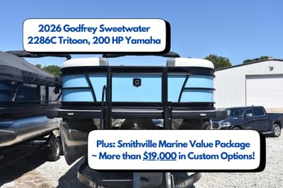 BOATZON | Godfrey Sweetwater 2286C Tritoon 2026