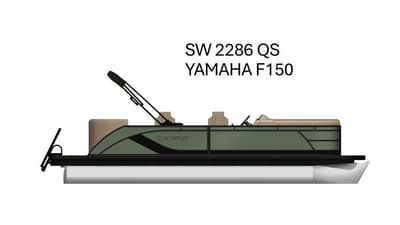 BOATZON | Godfrey - Sweetwater Sweetwater 2286 QS 27 iMPACT Center Tube Package 2026