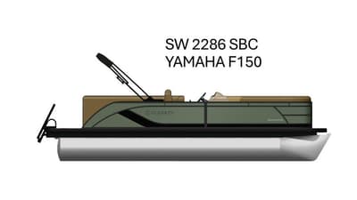 BOATZON | Godfrey - Sweetwater Sweetwater 2286 SBC 27 iMPACT Center Tube Package 2026