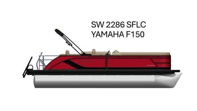 BOATZON | Godfrey - Sweetwater Sweetwater 2286 SFLC 27 iMPACT Center Tube Package 2026