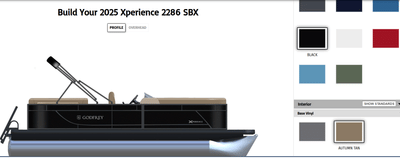 BOATZON | Godfrey XPERIENCE 2286 SINGLE FLIP LOUNGE TRI TOON 2026
