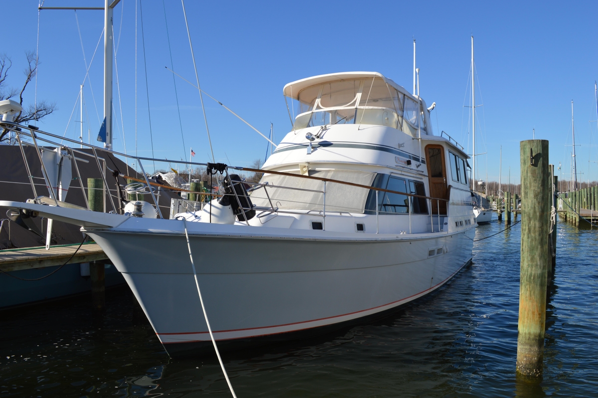 1986 Gulfstar 49 Motor Yacht - Sold Boat