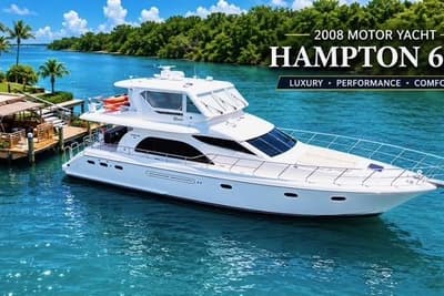 BOATZON | Hampton 60 Aft Cabin Motor Yacht 2008