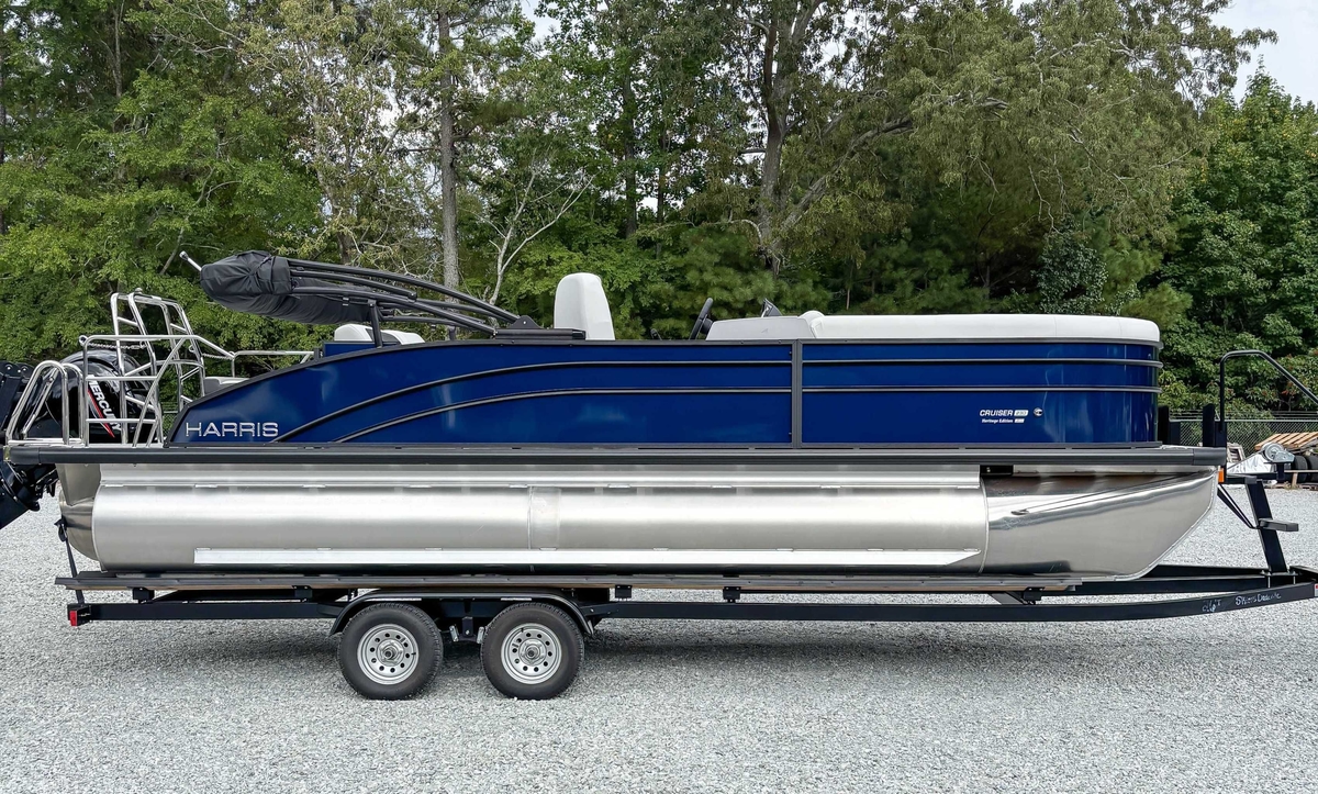 2026 Harris Cruiser 230 SLDH Heritage Edition - Sold Boat