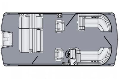 BOATZON | Harris Cruiser 230 SLDH  TriToon w200 4Stroke 2026