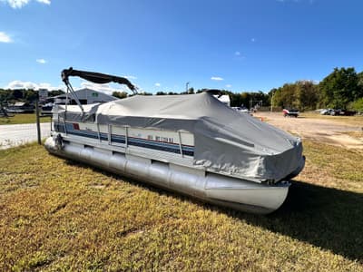 BOATZON | HARRIS FLOAT BOAT 24ft pontoon 1988