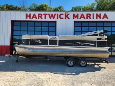 BOATZON | Harris Super Sunliner 220 Tritoon 2008